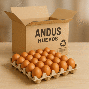 Bandeja de Huevos Jumbo 30 Uds.